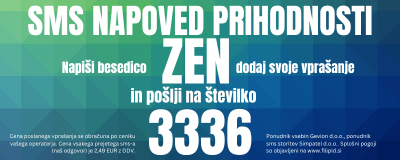 sms vedeževanje ZEN na 3336