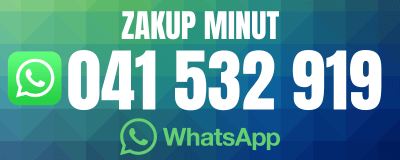 zeleno ozadje z napisom